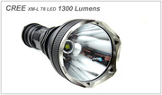 Фонарь светодиодный KEYGOS 1300 Lm CREE XM-L XML T6 LED 5-mode