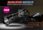 Фонарь светодиодный (дальнобойный) UltraFire UF-900 1200Lm